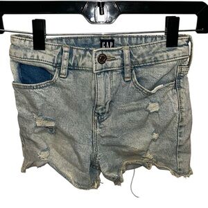 GAP Denim Stretch Shorts - Light Blue